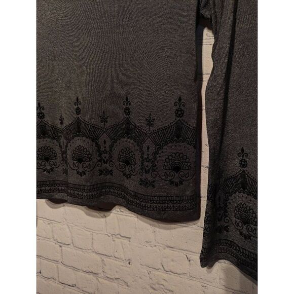 Eye shadow long sleeved stretchy top medium - Picture 3 of 3